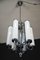 Lampadario Bauhaus grande con 6 paralumi tubolari, anni '30, Immagine 8