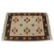 Grand Tapis Kilim Mid-Century en Laine, 1960s 1