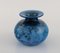 Vase in Blue Mouth-Blown Art Glass by Bertil Vallien for Kosta Boda, Image 2