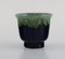 Small Vase in Glazed Ceramics by Carl Harry Stålhane for Designhuset, Image 2
