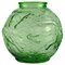 Round Art Deco Vase with Galloping Horses by Edvin Ollers for Elme, Image 1