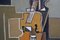 The Cello by J.G., 1960s, Oil on Canvas 8