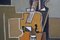 The Cello by J.G., 1960s, Oil on Canvas, Image 8