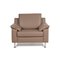 Brown Leather Armchair by Ewald Schillig, Image 5