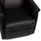 Quartett 9773 Black Leather Armchair from Himolla, Image 4