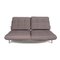 Mera 2-Sitzer Sofa in Grau von Rolf Benz 11