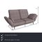 Mera Gray Fabric Two-Seater Sofa by Rolf Benz 2