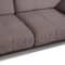 Mera Gray Fabric Two-Seater Sofa by Rolf Benz 4