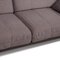 Mera Gray Fabric Two-Seater Sofa by Rolf Benz, Image 4
