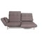 Mera Gray Fabric Two-Seater Sofa by Rolf Benz 3