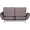 Mera Gray Fabric Two-Seater Sofa by Rolf Benz 14