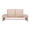 Raoul Cream Leather Sofa from Koinor 9