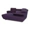 Avanti Purple Fabric Sofa from Koinor 14