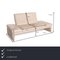 Raoul Cremefarbenes Ledersofa Set von Koinor, 3er Set 2