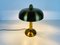 Lámpara de mesa de latón, años 60, Alemania, Imagen 5