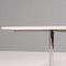 Circular White Dining Table by Arne Jacobsen for Fritz Hansen, Image 5