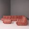 Togo Pink Footstool by Michel Ducaroy for Ligne Roset 5