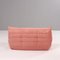 Togo Pink Modular Two Seater Sofa by Michel Ducaroy for Ligne Roset 3