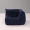 Canapé d'Angle Togo Bleu Foncé par Michel Ducaroy pour Ligne Roset 3