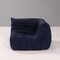 Togo Dark Blue Corner Sofa by Michel Ducaroy for Ligne Roset, Image 3