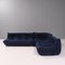 Togo Dark Blue Corner Sofa by Michel Ducaroy for Ligne Roset 4