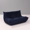 Canapé Deux Places Modulable Togo Bleu Foncé par Michel Ducaroy pour Ligne Roset 2