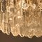 Lampada da Palazzo grande in ottone dorato e vetro di JT Kalmar per Isa, Immagine 7