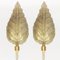 Large Wall Sconces in Gold and Murano Glass from Barovier & Toso, Italy, 1960s, Set of 2 2