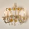 Venetian Wall Sconces in Murano Glass, 1960s, Set of 2 5