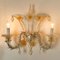 Venetian Wall Sconces in Murano Glass, 1960s, Set of 2 8