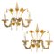 Venetian Wall Sconces in Murano Glass, 1960s, Set of 2, Image 1