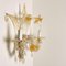 Venetian Wall Sconces in Murano Glass, 1960s, Set of 2 12