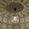 Circle Iron and Bubble Glass Chandelier 9