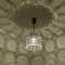 Circle Iron and Bubble Glass Chandelier, Image 9