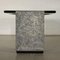 Granite Lacquered Wood and Leather Desk from Luigi Sormani, Italy, 1980s 14