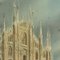 The Duomo Di Milano, Gouache auf Papier, 19. Jahrhundert 4
