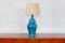 Blue Table Lamp, Italy, 1970s 3