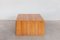 Solid Pine Stools and Coffee Table, 1970s, Set of 4, Image 4
