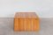 Tabourets et Table Basse en Pin Massif, 1970s, Set de 4 4