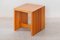 Tabourets et Table Basse en Pin Massif, 1970s, Set de 4 10