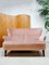 Dutch Vintage Pink Velvet Sofa Bank by Theo Ruth for Artifort 3