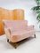 Dutch Vintage Pink Velvet Sofa Bank by Theo Ruth for Artifort 2