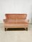 Dutch Vintage Pink Velvet Sofa Bank by Theo Ruth for Artifort 1