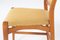 Maple Frame Chairs by David Rosen for Nordiska Kompaniet, 1960s, Set of 4 8