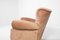 Swedish Lounge Armchair in Velvet Upholstery, 1950s 7