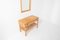 Solid Pine Lowboard with a Mirror from Froseke, 1960s, Sweden 3