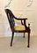 Antique Victorian Carved Mahogany Armchair 5