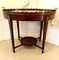 Antique Edwardian Inlaid Mahogany Tray Table 3