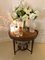 Antique Edwardian Inlaid Mahogany Tray Table, Image 4