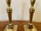 Antique Georgian Brass Candlesticks, Set of 2 3